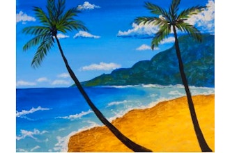 BYOB Painting: Beach and Palms (Astoria)